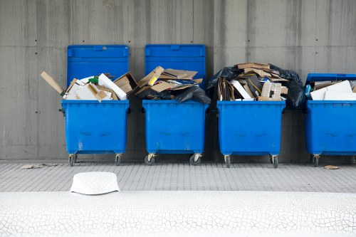 Community participating in waste management