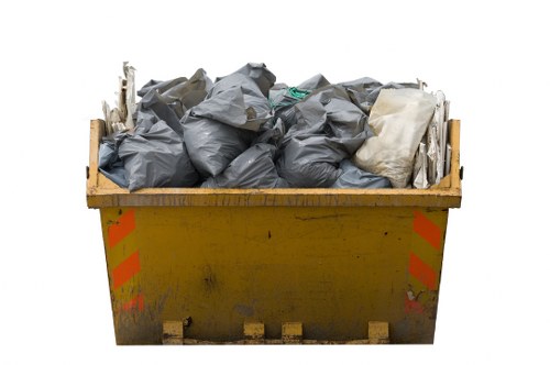 Recycling process in Hackney