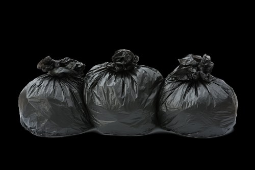 Recycling and waste disposal during flat clearance
