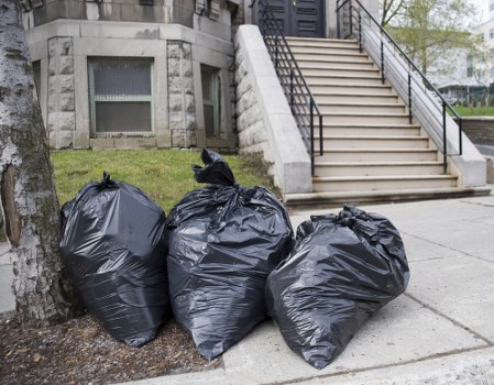 Efficient house clearance in a Hackney property