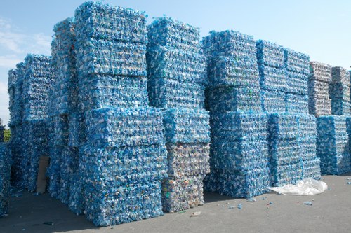 Recycling construction materials at a Hackney facility